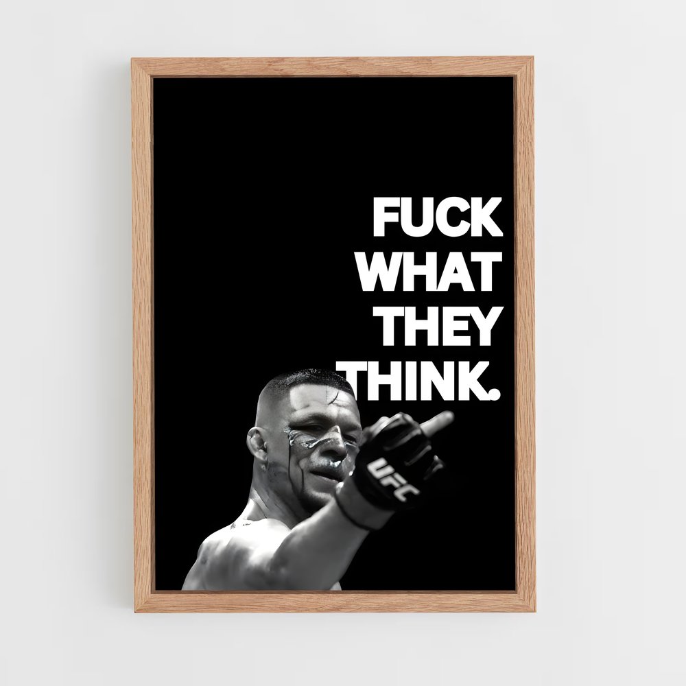 Poster Knockout Nate – affiche MMA (vue 4)